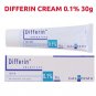 DIFFERIN 0.1% Cream 30g 1oz Adapalene Acne Pimple Galderma FREE SHIPPING EXP:2022