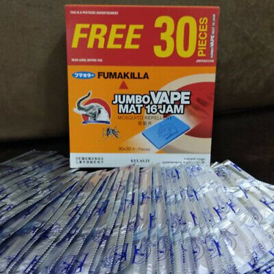 New Mosquito Repellent 16 Hour Mat Tablet Insect Refill Thermacell 240 PCS