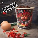 Daebak Ghost Pepper Spicy Chicken Black Noodles, Hot 2.82 Ounce (Pack of 6)