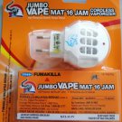 JUMBOVAPE FUMAKILLA CORDLESS VAPORIZER WITH MAT 12PCS 16HOURS MOSQUITO REPELLANT THERMACELL