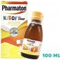 2 x 100ML PHARMATON KIDDI CL SYRUP MultiVitamin with Lysine & Calcium