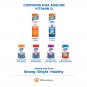 3 BOTTLES SCOTTS EMULSION COD LIVER OIL ORANGE FLAVOR 400ML DHL EXPRESS
