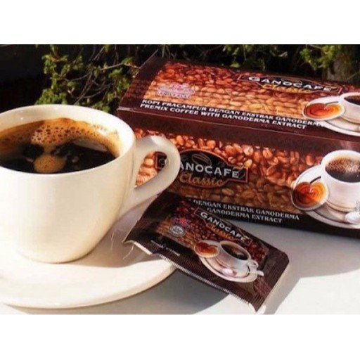 10 BOXES PREMIX COFFEE WITH GANODERMA EXTRACT GANOCAFE CLASSIC BLACK COFFEE