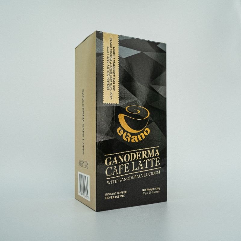 eGano 5 Box Premium Ganoderma Cafe Latte