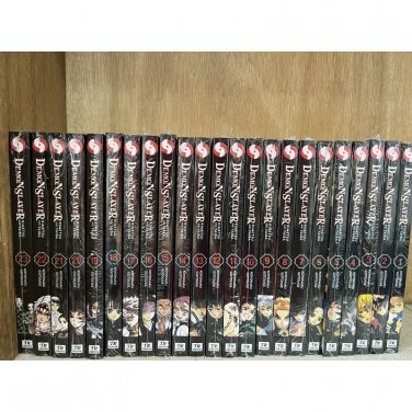 Demon Slayer Kimetsu No Yaiba Manga Volume 1-23 English