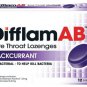 3 x Mix Flavor DIFFLAM AB Sore Throat Lozenges 12s Kill Bacteria Soothes Relieve Sore Throat