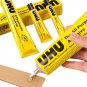 3pcs 10's UHU Glue 35ml All Purpose Adhesive Tube Crystal Clear All Materials Repair