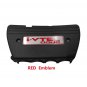 RED - METAL honda ivtec k20a K24a engine cover logo civic accord crv s9a fd2r tsx rsx