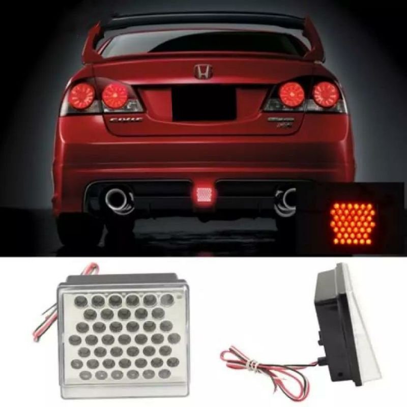 Honda Civic FD2 Mugen RR Rear Bumper Light Lamp LED 2006-2011 - FREE SHIPPING
