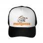 Mongoose BMX Bicycle Retro Trucker Cap Black and White Bike Cap FREE SHIPPING