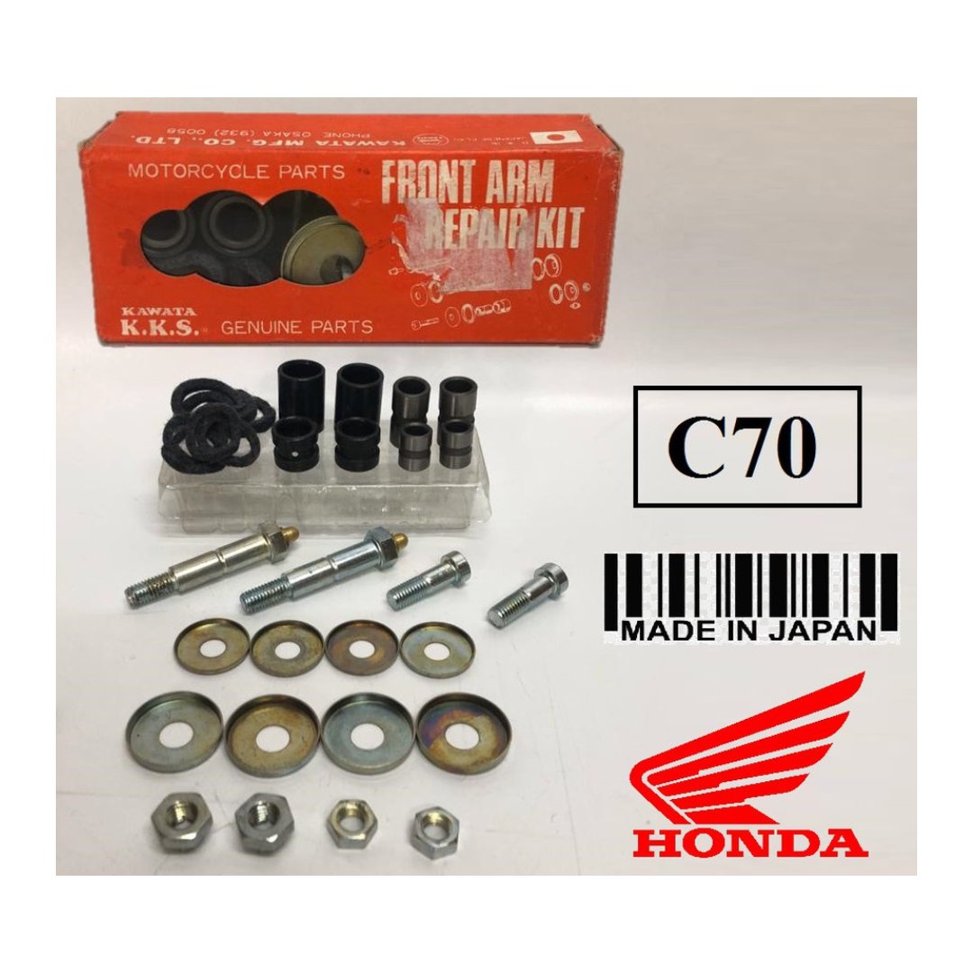 HONDA CUB C50 C65 S65 C70 C75 C90 PASSPORT 70 FRONT ARM REPAIR KIT FREE SHIPPING