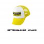 Better Machine ( Yellow & White) - Yamaha Racing Team Trucker Cap Snapback Adjustable Strap