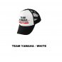 Team Yamaha ( black & white & red ) - Yamaha Racing Team Trucker Cap Snapback Adjustable Strap