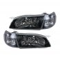 JDM Black Headlight Corner Light Fit For Toyota Corolla AE110 AE111 JDM 1997-02
