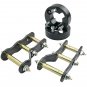 Front Rear Shackle Lift Kit Fit For Nissan Pickup Navara D40 05-15 Frontier