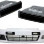Front Bumper JDM Style Air Duct Vent Scoop Vent Fit For 92-95 Honda Civic EG EG6