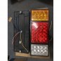 1 Pair Left + Right 24V LED Rear Tail Light Fit Isuzu Elf Truck NPR NKR NHR 84++