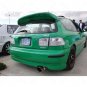White Albino Rear Tail Light Lamp Fit For Honda Civic Hatchback EG EG6 EH 92-95