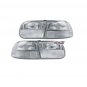 White Albino Rear Tail Light Lamp Fit For Honda Civic Hatchback EG EG6 EH 92-95