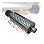 NEW HI POWER MUFFLER 3.5" HKS INSPIRED BLUE TIP - 2 INCH INLET FREE SHIPPING