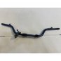 Black Foot Rest Bar Step+Peg Set Fit HONDA C100 C102 CA100 C50 C65 C70 C90
