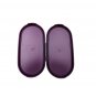 Tupperware Modular Mates MM Purple Dewberry Oval Storage Container Lid (2) Set