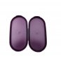 Tupperware Modular Mates MM Purple Dewberry Oval Storage Container Lid (2) Set