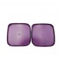 Tupperware Modular Mates MM Purple Dewberry Square Container Lid (2) Set 1623-8