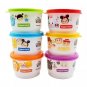 Tupperware Disney Tsum Tsum Snack Cup Round Bowl Container (6) 110ml Gift Set