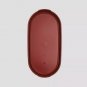 6 X New Tupperware Modular Mates Oval Replacement Top Lid Seal #1616 Dark Red