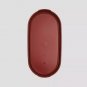 5 X New Tupperware Modular Mates Oval Replacement Top Lid Seal #1616 Dark Red