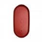 Tupperware Modular Mates Oval Replacement Top Lid Seal #1616 Dark Red Set of 3