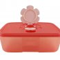 Tupperware Multi Color Tissue Paper Plastic Storage Box Container 1.7L