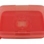 Tupperware Multi Color Tissue Paper Plastic Storage Box Container 1.7L