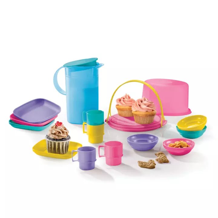 Tupperware 14pcs Miniature Cooking Set Kids Play Mini Toy Set Xmas Gift