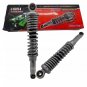 Suzuki TS185 TS125 TC125 TC185 Brand New Shock Silver Set 1971-1976 Free Ship