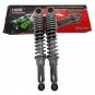 Suzuki TS185 TS125 TC125 TC185 Brand New Shock Silver Set 1971-1976 Free Ship