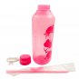 Tupperware Aquavibe Pink Beverage Fridge Water Tumbler Bottle 2.0L Straw Handle