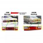 JDM Style Rear Trunk Panel Garnish Fit For Toyota Corolla AE100 AE101 92-95 4dr