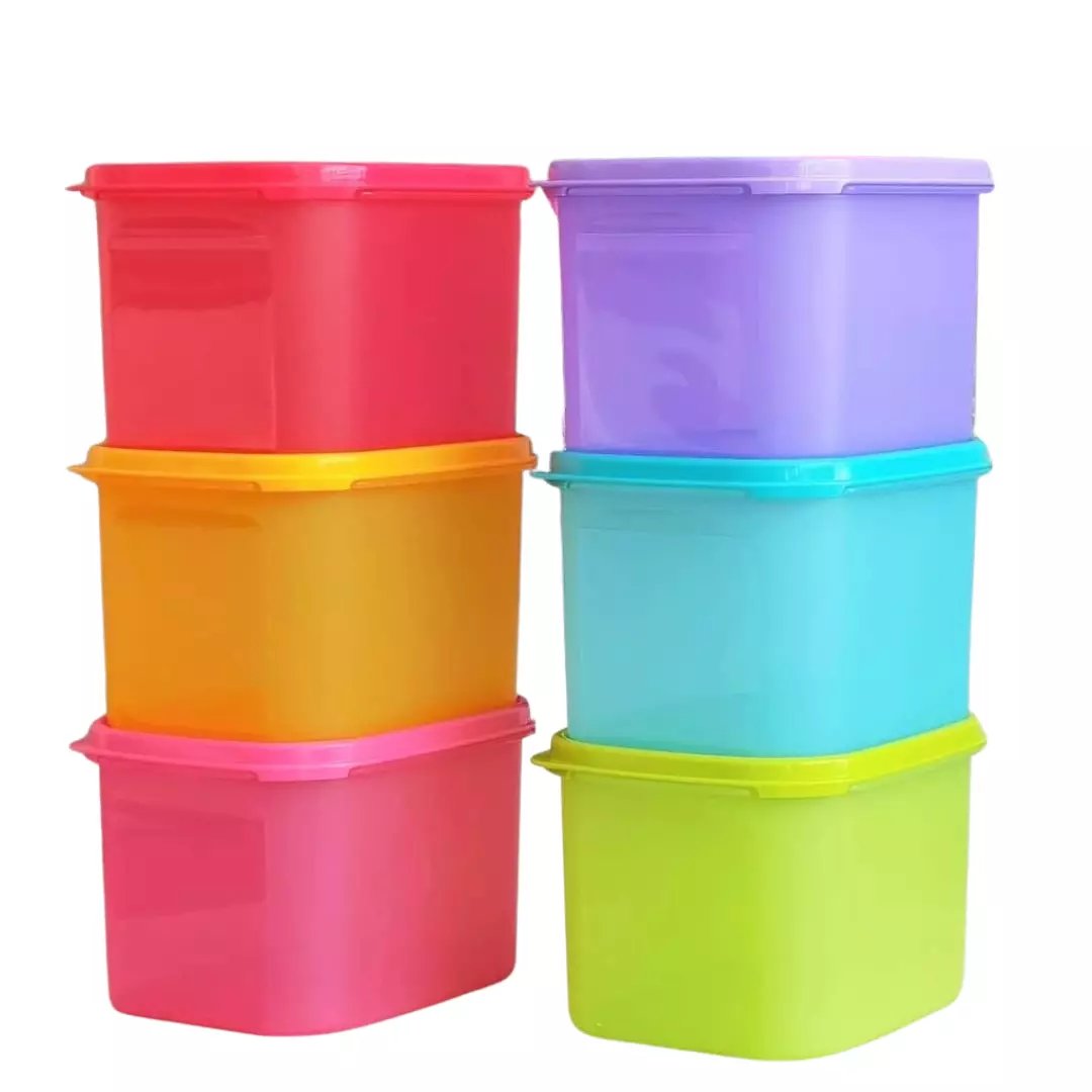 Tupperware Modular Mates Mini Rectangular #2 1.9L New Colored Container
