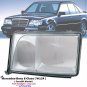 Front Left Headlight Glass Lens For Mercedes-Benz W124 E320 E420 E500 1994-1996
