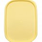Tupperware Modular Mates MM Yellow Mini Rectangulars 850ml Seal Lid (1793-1)