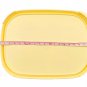 Tupperware Modular Mates MM Yellow Mini Rectangulars 850ml Seal Lid (1793-1)