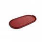 Tupperware Modular Mates Oval Replacement Top Lid Seal #1616 Dark Red Set of 4