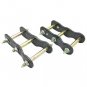 2" Rear Extended Lift Up GREASABLE Shackle Fit For Mitsubishi Triton L200 05-15