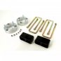 Front 25MM Spacers Rear 50MM Block Lift Kit For Mitsubishi Triton ML MN 05-14