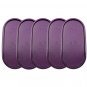 5 Pcs Genuine Tupperware Modular Mates Oval Lid Replacement Seal Cover No. #1616