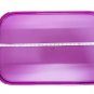 Tupperware Modular Mates MM Red Purple Rhubarb Rectangular Container Seal 1610