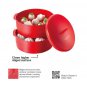 2 Tier Tupperware Steam It Cooker Steamer Non Stick Container Efficient Cooking