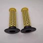 F1 Grips Dotted Yellow Old School BMX Bicycle Fuan Oakley SE GT Redline Haro